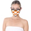 Washable Reusable Cotton Face Mask Pack of 3 Print CHECKERS