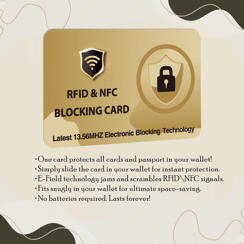 DevTech IT RFID Blocking Cards - 10 Pack, Protects Entire