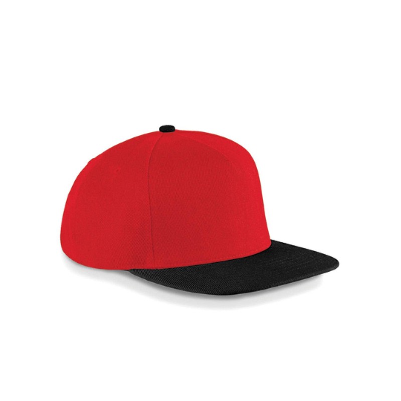 Beechfield Original Flat Peak Snapback Cap -
