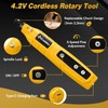 Creddux Cordless Rotary Tool,5 Speed Rotary Tool Kit With 71