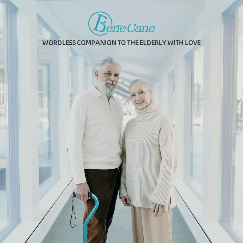 BeneCane Walking Cane for Men & Women Adjustable Cane with