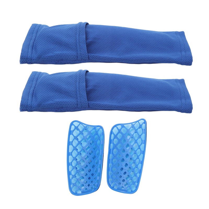 1 Pair Youth Soccer Shin Guard Sleeves Ultralight Breathable Soccer