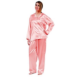 Up2date Fashion Classic PJ Set, Five Colors, Sizes (S, M, L, XL), Style#PJ08ND (X-Large, Pink)