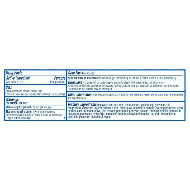 Balmex Diaper Rash Cream With Zinc Oxeie & Vitamin E,