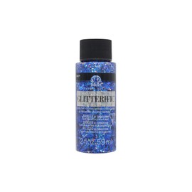 FolkArt Glitterific Acrylic Paint, Dark Blue, Small