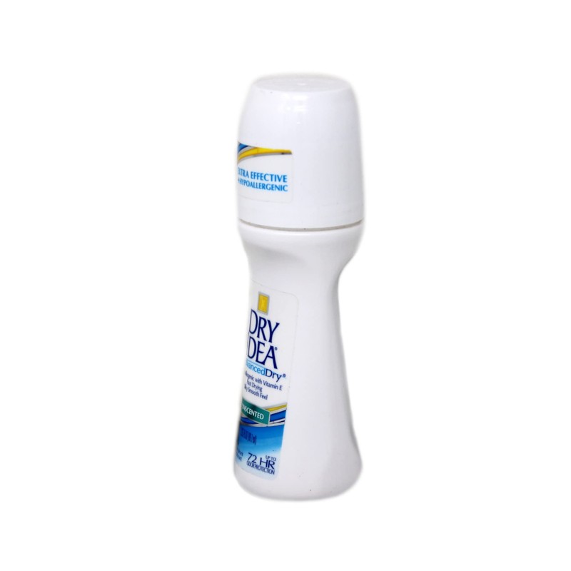 Dry Idea Anti-Perspirant Deodorant Roll-On Unscented 3.25 oz (Pack of