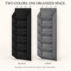 Over the Door Shoe Organizer with Large Deep Pockets, Foldable
