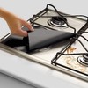 Reusable Gas Stove Burner Cover Liner Mat - Fire Resistant Kitchen Black BL02723 100ea
