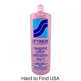 Optimum Vintage Optimum Soft Sheen Designing Lotion Conditioning Step 4, 32 Fl Oz New
