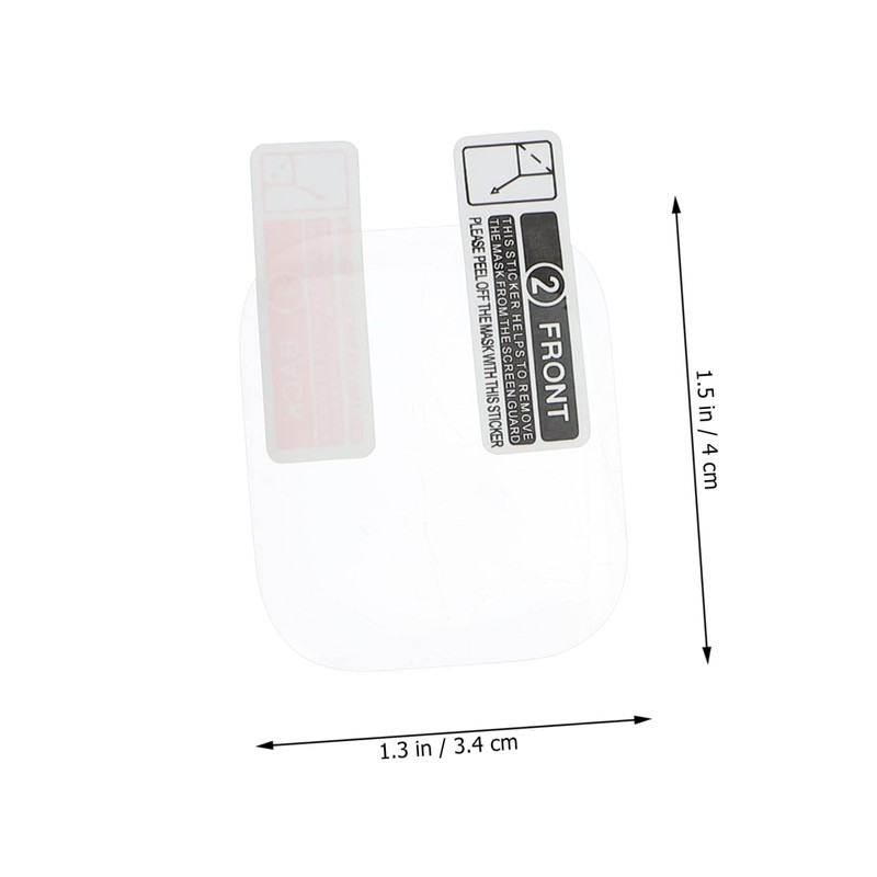 BIUDECO Pack Smartwatch Screen Films Pet Material Scratch Resistant Fingerprint