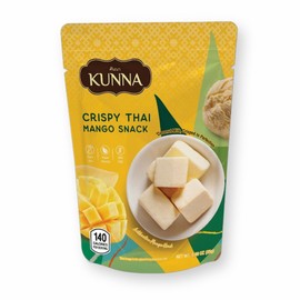 Crispy Thai Mango Coconut Milk Snack 0.88 Oz. by Kunna (Pack of 3)