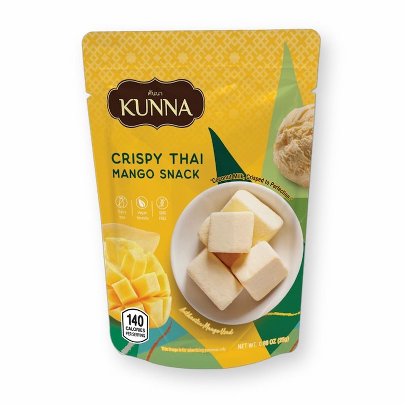 Crispy Thai Mango Coconut Milk Snack 0.88 Oz. by Kunna