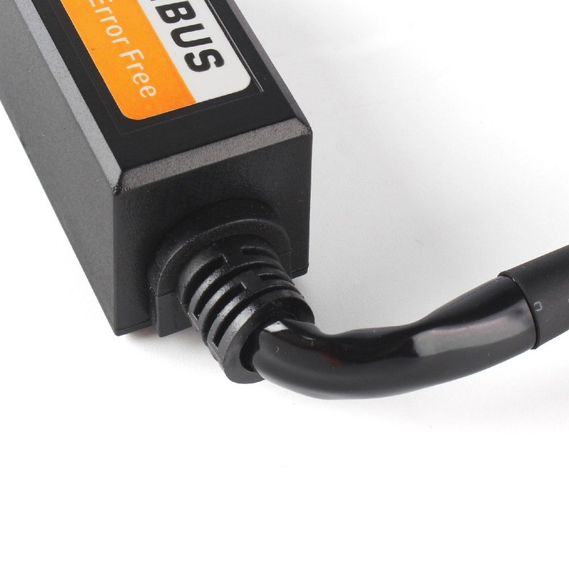 H7 LED Headlight Decoder CAN-BUS EMC Warning Canceller Capacitor Anti-flicker