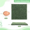 8 Pcs Chicken Nesting Pads, Washable Nesting Box Liners for