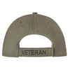 Rothco Deluxe Low Profile Army Veteran Cap, Olive Drab