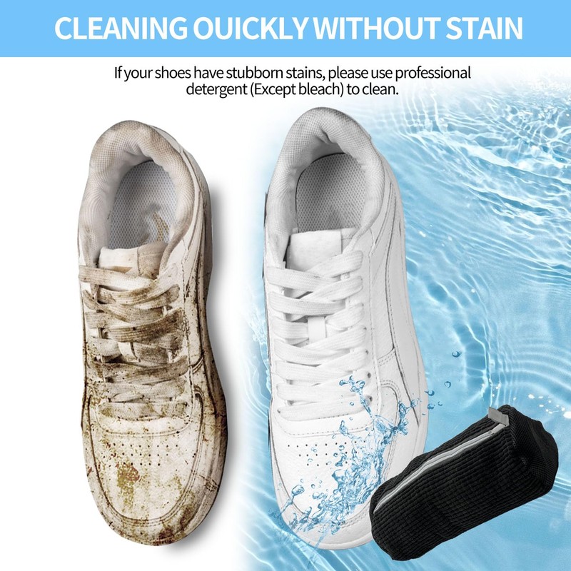 2 Pack Shoe Washing Machine Bag - Shoe Wash Bags,