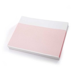 MediChoice EKG Chart Paper, 3 Channel Z-Fold, 300 Sheets Per Pad, 1314CP9424 (1 Pad)