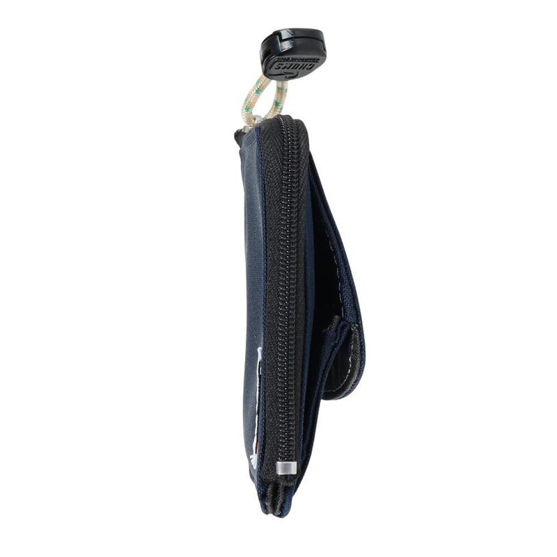 Chums CH60-3757 Men's L-Shaped Zip Wallet, blue