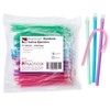 Practicon Rainbow Disposable Saliva Ejectors, 4 Assorted Bright Colors, Dental