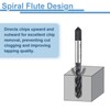 sourcing map Spiral Flute Thread Taps 3/8-16 BSW H2 Machine