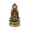Buddhist Figurine - 3 Buddha Figurines - Asian Decoration
