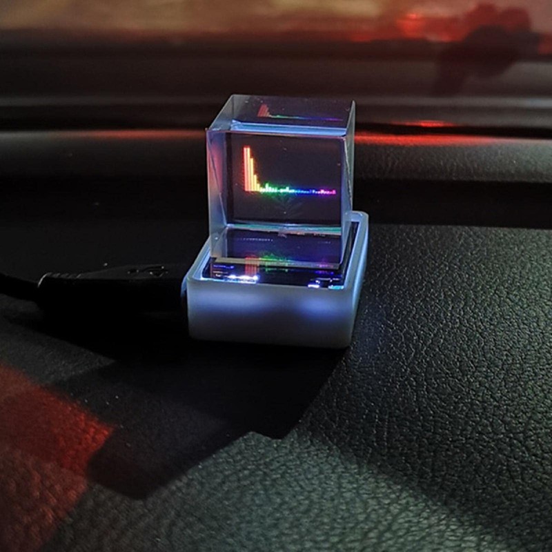 16 Bit True Color Audio Level Meter Music Spectrum Stereo