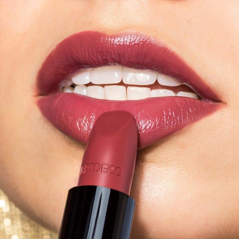 ARTDECO Perfect Colour Lipstick - Long-Lasting Shiny Red Lipstick -
