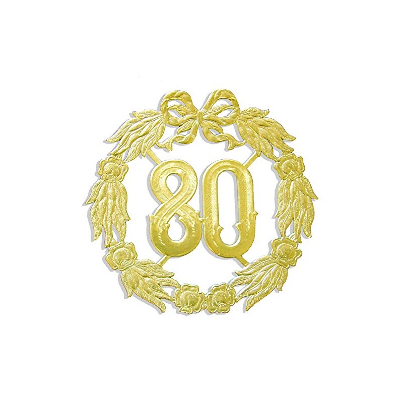 Anniversary number Diameter 18 cm