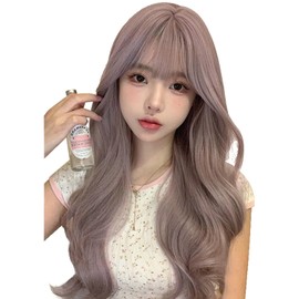 Sofeiyan Long Wig, Curly Hair, Wavy, Perm, Natural, Small Face, Cute, Heat Resistant, Everyday Harajuku Cosplay, Subculture Type, Mine, Popular, Full Wig, Small Face Wig, Wig Wig, Women's,