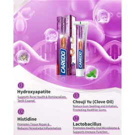 CAREDO Healing Periodontitis Treatment at Home Toothpaste, Periodontal Disease Treatment 100g 2 Tubes