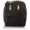 Everest 578W Dual Compartment Toiletry Bag, Black, One Size