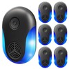 2025 Upgraded Version Ultrasonic Repeller 6 Pack, Indoor Ultrasonic and