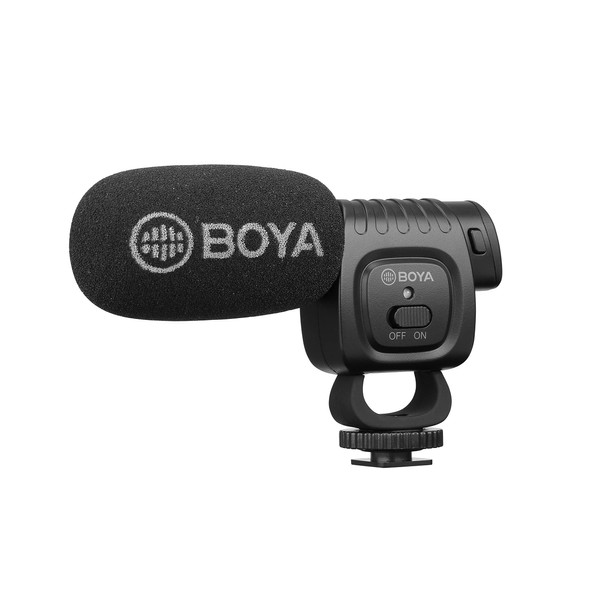 BOYA BY-BM3011 Compact On-Camera Shotgun Microphone for Cameras, Smartphones, Tablets,