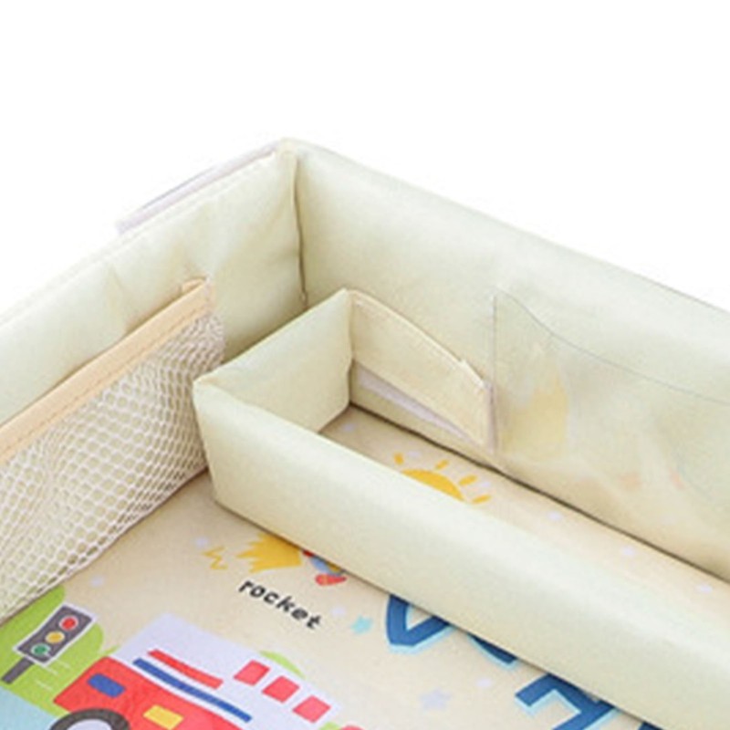 Kids Travel Tray Cartoon Pattern Waterproof Multifunctional Car Seat Lap