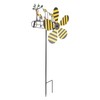 Three Little Bees Windmill Lovely Decorative Metal Bees Windmill for
