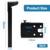 SUPAWAY Pack of 2 Folding Table Legs, 30 cm, Foldable