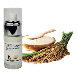 Crema Facial De Leche Y Arroz - Cosmético Vegetal