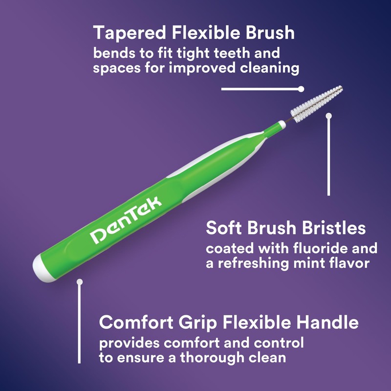 DenTek DenTek Easy Brush Plaque Control Interdental Cleaners, Tight, 16