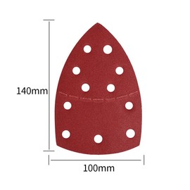 60x Sanding Sheets Triangle Mouse Detail Sander Pads 60 Grit