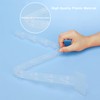 10Pcs Station Display Rack Plastic Hanging Display Strips with Hooks,
