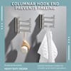 Angle Simple Swivel Towel Hooks, SUS 304 Stainless Steel Foldable