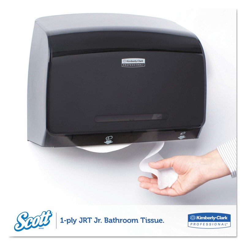 Scott Essential Jumbo Roll (JR) Commercial Toilet Paper (07223), 1-PLY,