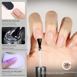 GAOY - Capa superior de gel para esmalte de uñas en gel, 16 ml, alto brillo, larga duración, no se borra