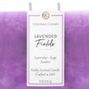 Colonial Candle Lavender Fields Scented Candle Jar, Highly Fragranced Candles