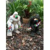 GlitZGlam Large Miniature Yeti and Gnomes for The Fairy Garden.