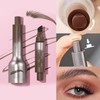 mashaop Spinleaf Eyebrow Pen, Browfection Angled Brush and Dip, Browfection