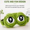 3D Frog Sleep Mask, Antifaz Para Dormir Gracioso for Adults,