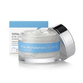 Cosmedica Skincare CREMA RESTAURADORA PARA OJOS. Hidrata, atenúa la flacidez y minimiza las líneas de expresión. Con Te verde y Vitamina E