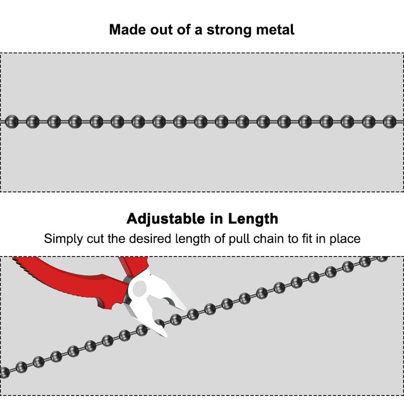 2 Pieces Bronze Ceiling Fan Pull Chains,12 Inch Dragonfly and