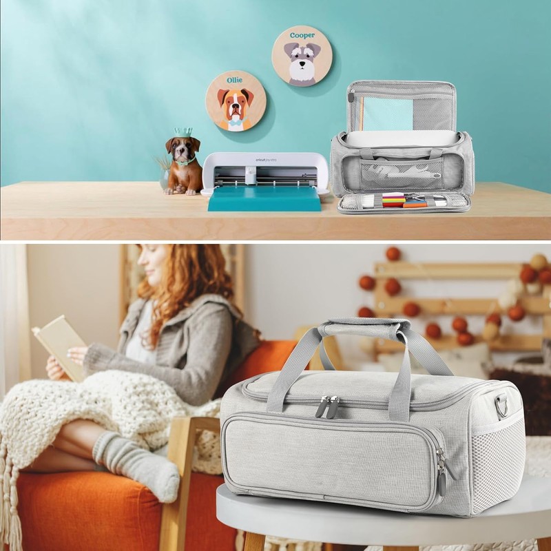 IVODEELA Carrying Case Compatible with Cricut Joy Xtra Smart Cutting